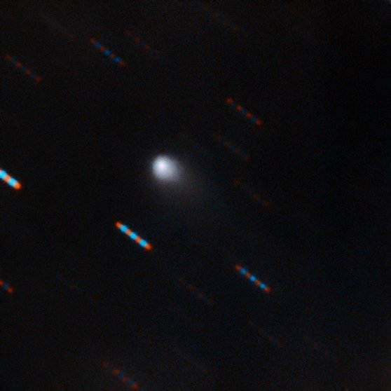 Imagen de C/2019 Q4. Fuente: Observatorio Gemini