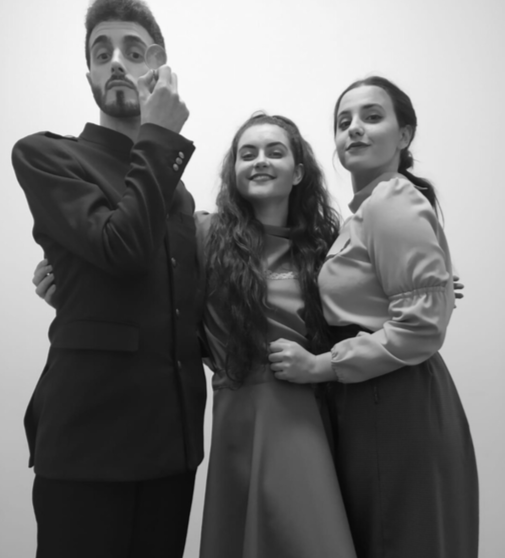 Mar Ruiz junto a sus compañeros de reparto de Emily_La Eterna Prometida_El Musical_Córdoba