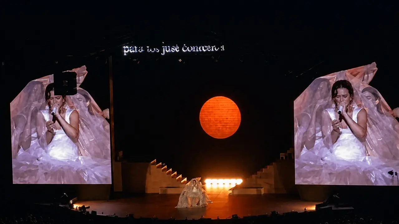 Rosal&iacute;a en el Palau Sant Jordi en su gira LUX / Laura S&aacute;nchez-Matamoros Mu&ntilde;iz