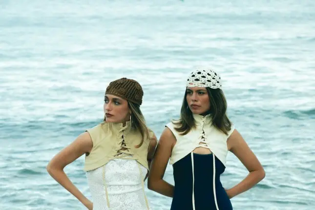 Modelos usando accesorios de This is Gaiia. Imagen cedida por la dise&ntilde;adora