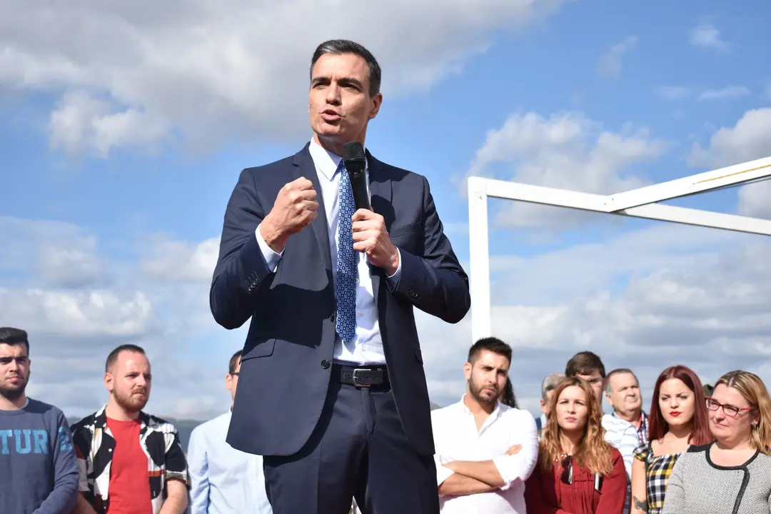 Pedro S&aacute;nchez en el cierre de campa&ntilde;a en C&oacute;rdoba