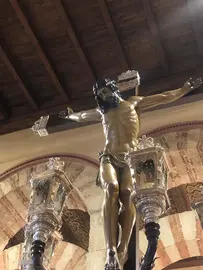 Cristo de los faroles. Exposici&oacute;n catedral