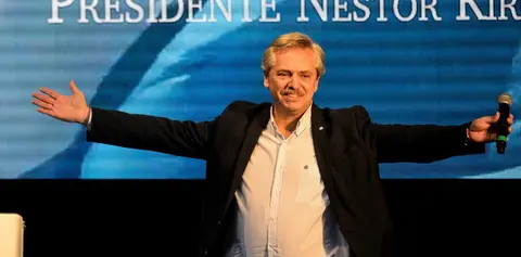 El nuevo Presidente de la Naci&oacute;n Argentina, Alberto Fern&aacute;ndez. Fuente: Clar&iacute;n.