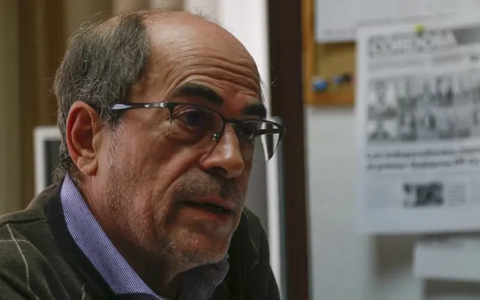 Jos&eacute; Luis Blasco, en su despacho en la redacci&oacute;n del Diario C&oacute;rdoba