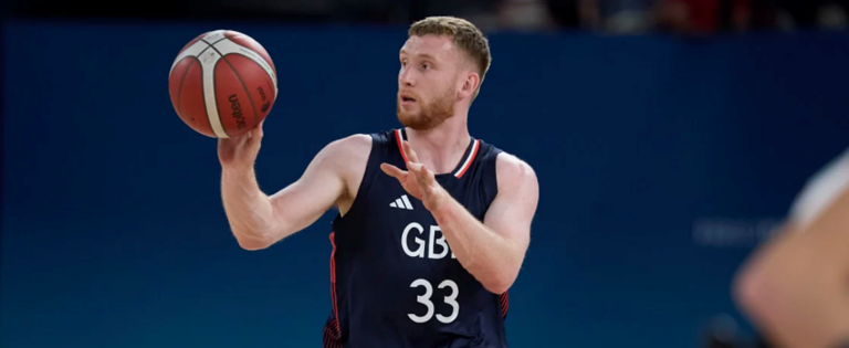 Ben Fox jugando con la Selecci&oacute;n de Gran Breta&ntilde;a en Par&iacute;s 2024_British Paralympics Association_