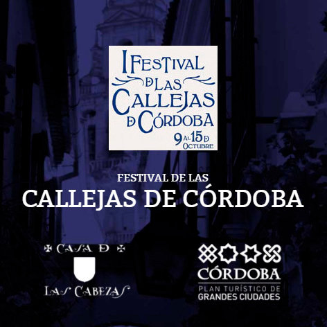 Cartel del primer Festival de las Callejas de Córdoba.