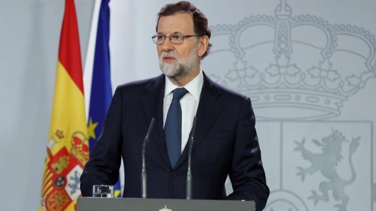 Rajoy el 27 de octubre compareciendo 