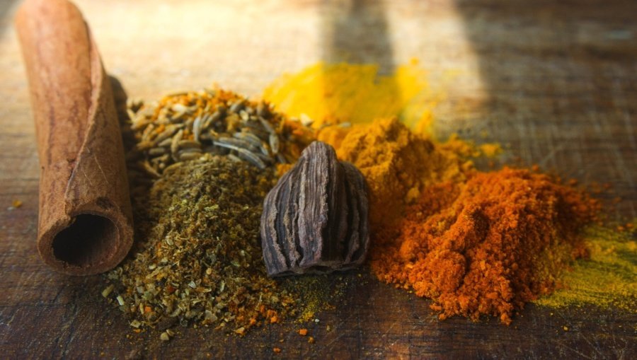 spices, colorful