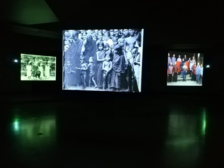 Exposición audiovisual Tiempo y Memoria de Fiona Tan y Haris Epaminonda en el Centro Contemporáneo de Arte de Andalucía (Córdoba).