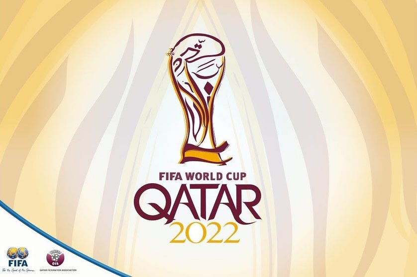 El logotipo oficial del Mundial de Qatar 2022