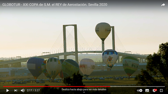 GLOBOTUR - XXI COPA de S.M. el REY de Aerostación. Sevilla 2020