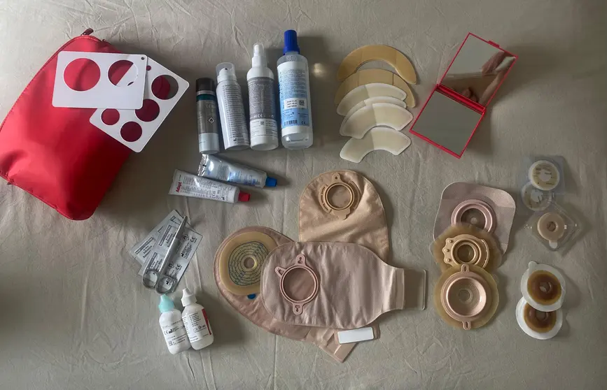 Materiales utilizados en las ostom&iacute;as