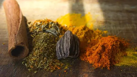 spices, colorful