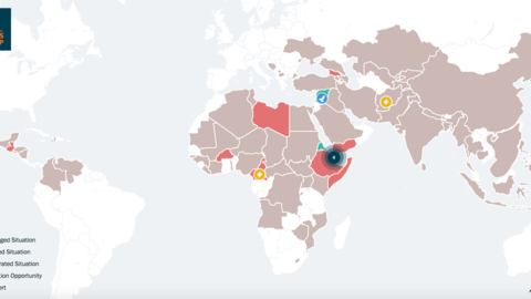 CrisisWatch, global conflict tracker. INTERNATIONAL CRISIS GROUP.