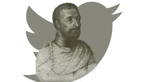Antonio Pigafetta, cronista en Twitter