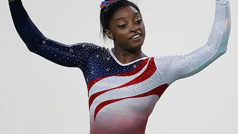 Simone Biles, la gimnasta que est&aacute; haciendo historia | WIKIPEDIA
