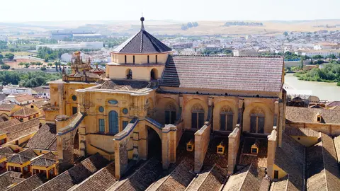 Catedral de C&oacute;rdoba vista desde arriba.
