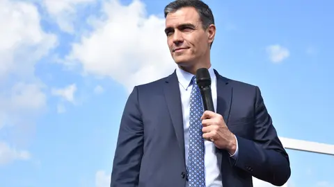 Pedro S&aacute;nchez en el acto de cierre de campa&ntilde;a en C&oacute;rdoba