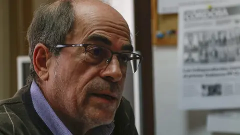 Jos&eacute; Luis Blasco, en su despacho en la redacci&oacute;n del Diario C&oacute;rdoba