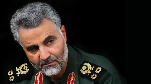 Imagen del general Soleimani