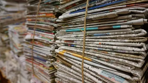 Periodismo, extra&iacute;da de pixabay