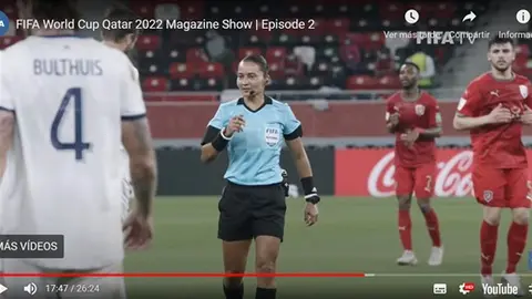 Mujeres &aacute;rbitro mundial 2022