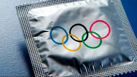 Preservativos repartidos tras los JJOO de Tokio 2020. Foto: 20Minutos