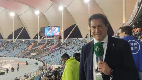 El periodista Juan Bustos