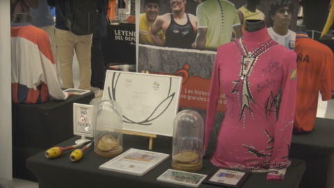 Exposici&oacute;n Leyendas del deporte. QReporters