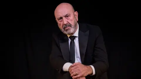 El actor Juan Carlos Villanueva. Foto cedida por: almudenarodriguez.es