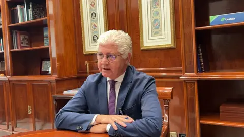 Javier Aguilera, director territorial Unicaja Andaluc&iacute;a occidental