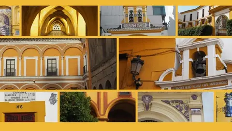 Collage Sevilla color albero. Imagen: Pablo Castillo y Sara Blanco