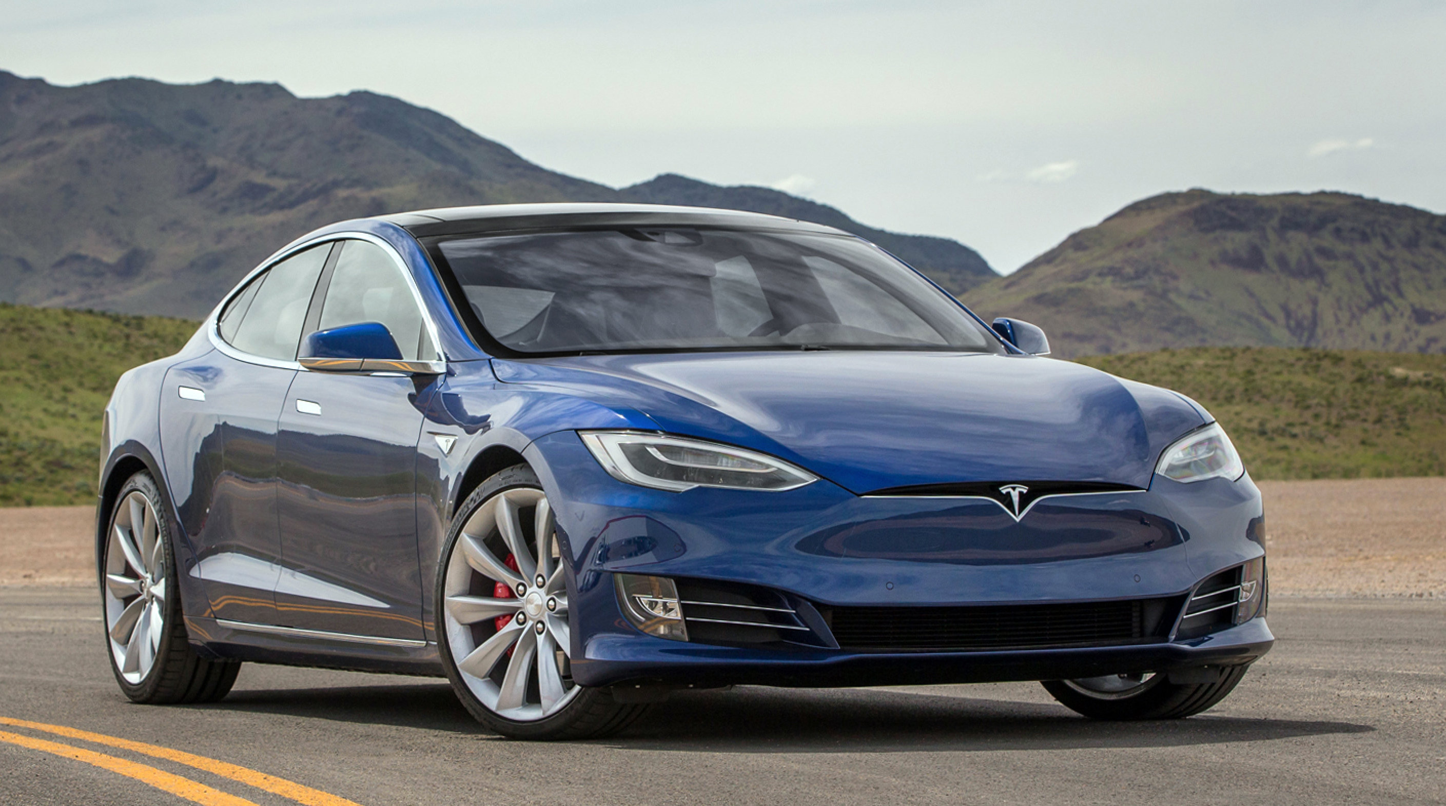 Tesla Model S, una berlina totalmente eléctrica con acabados de gran calidad.