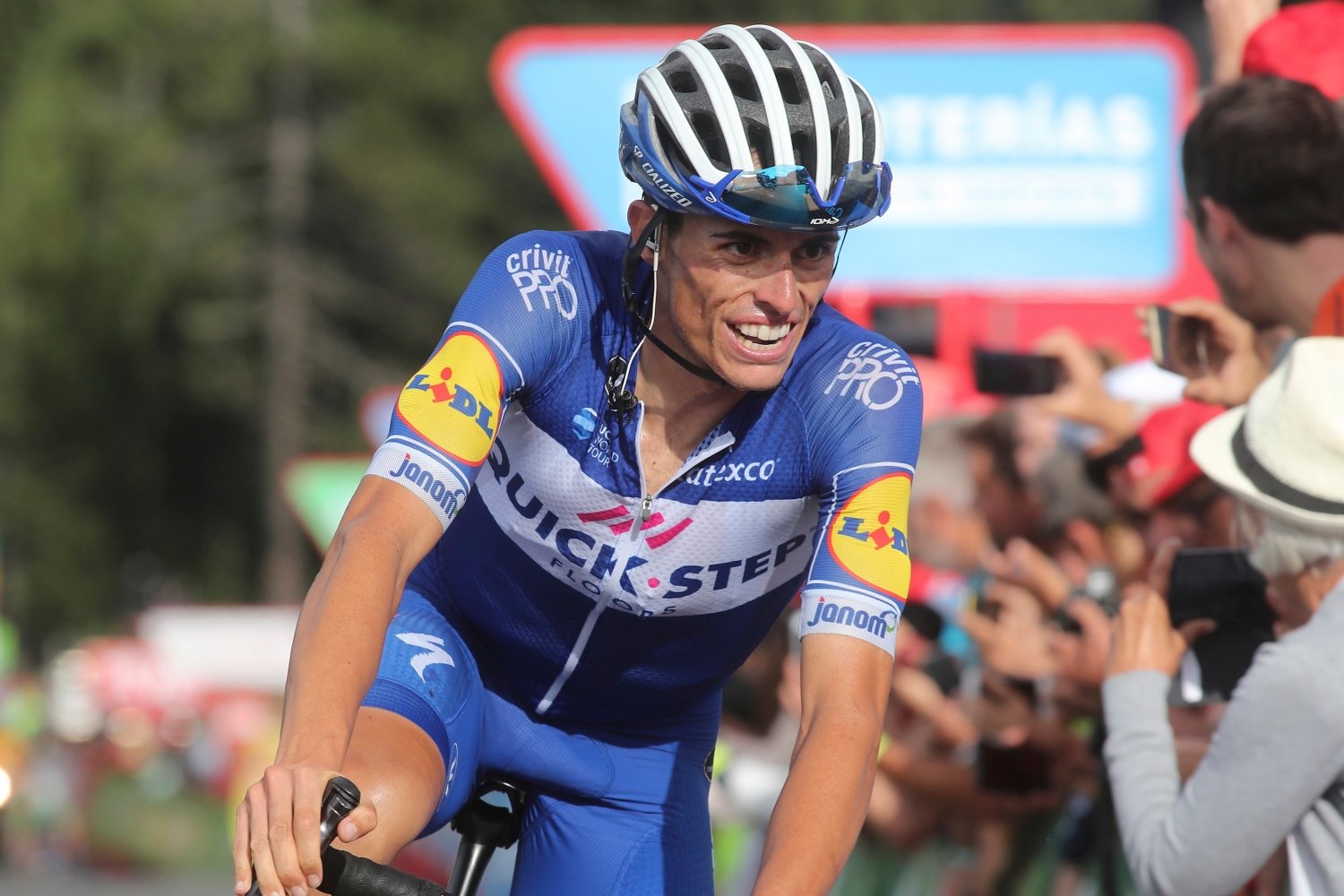 Enric Mas durante La Vuelta a España