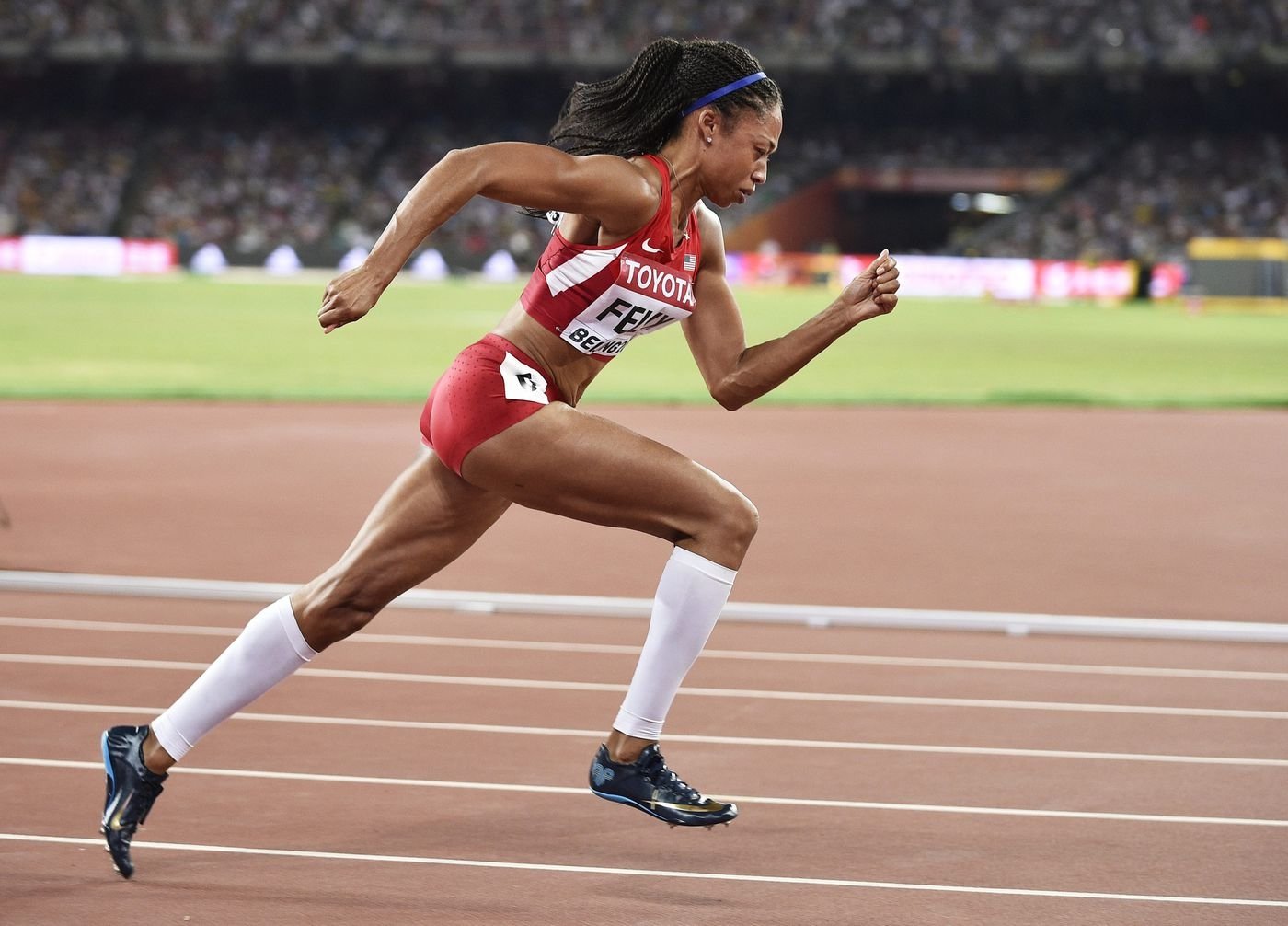 Allyson Felix cambia la historia del deporte Victoria en la batalla al