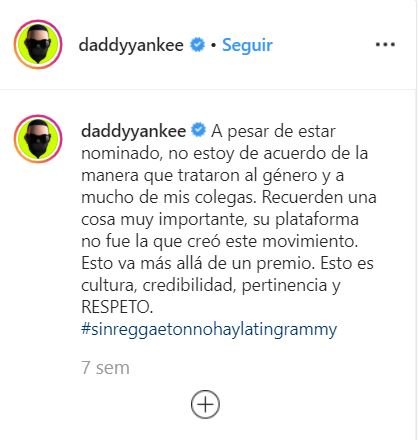 comentario daddy