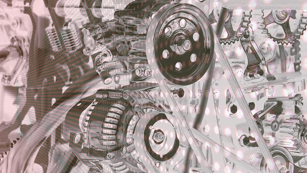greyscale-photography-of-car-engine-190574
