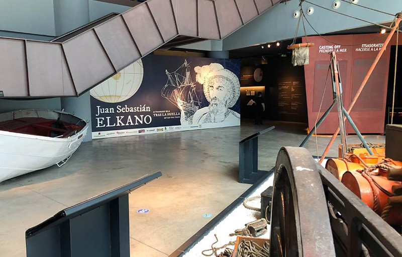 exposición Elkano