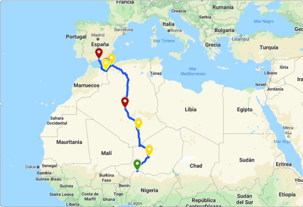 El viaje de Christopher Okabor
