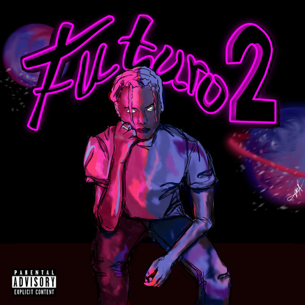 Portada del último álbum de Savengxd, Futuro 2
