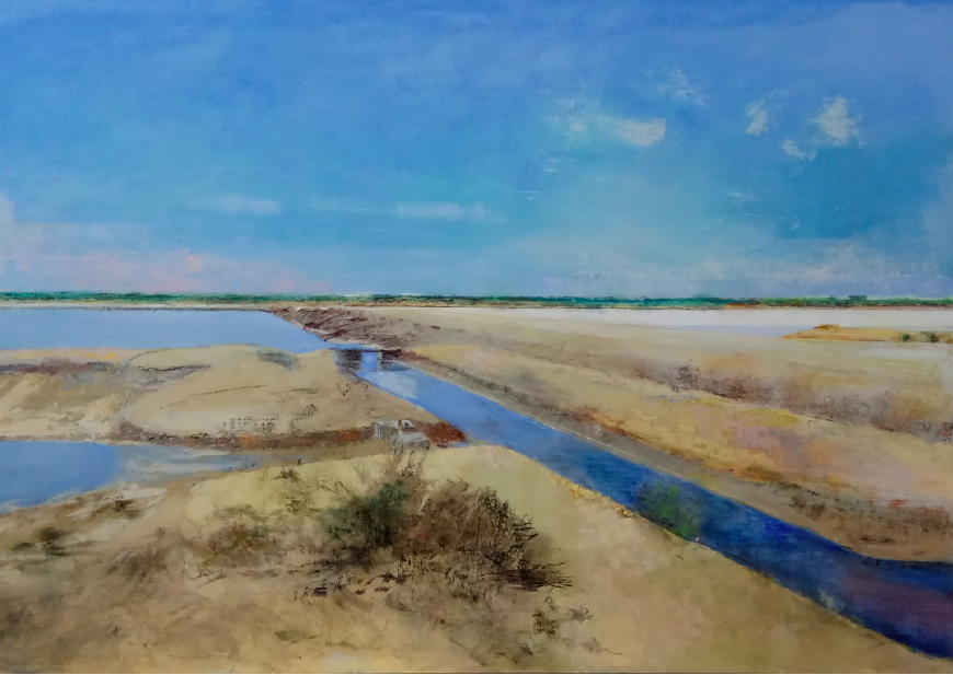 Las salinas, Carmen Laffón, 2020