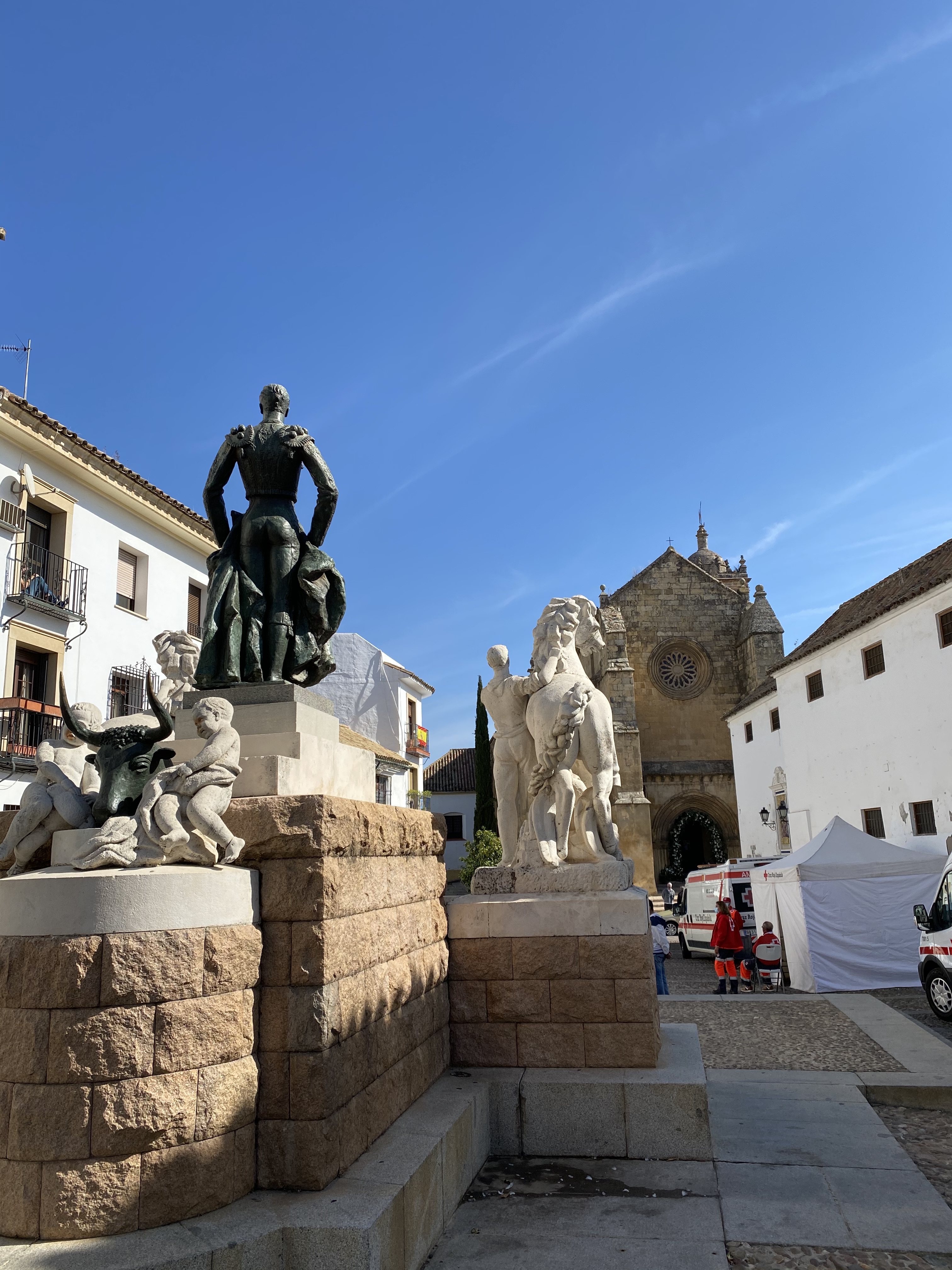 Santa Marina, monumento a Manolete, Córdoba
