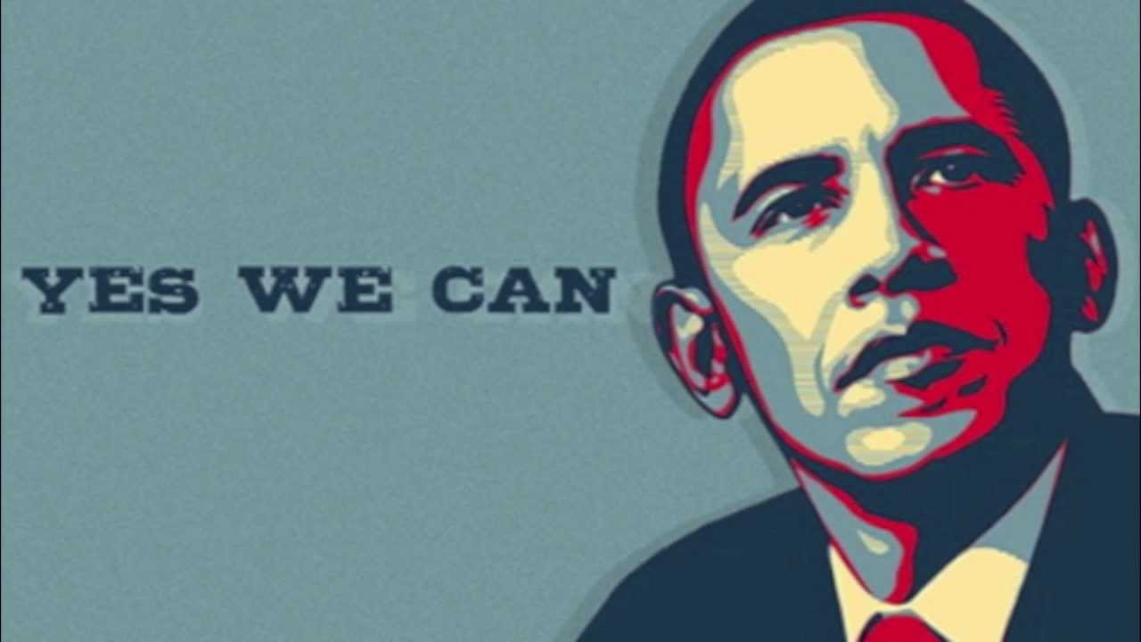 "Yes we can" Obama. Imagen obtenida de Onda Cero