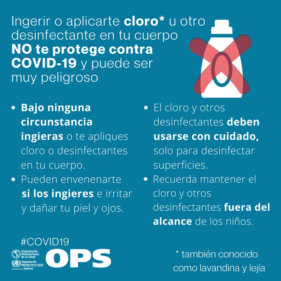 Infografía de la OMS