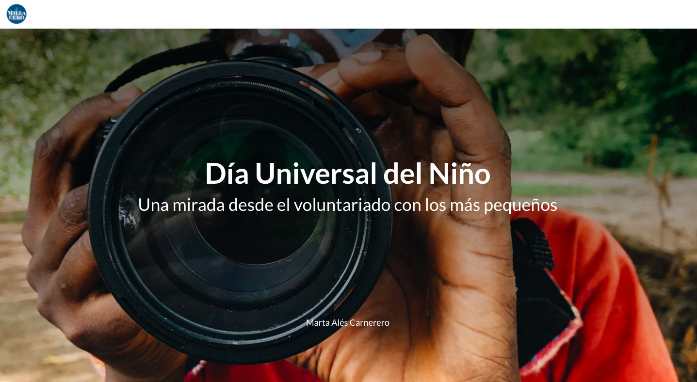 20N Día Universal del Niño