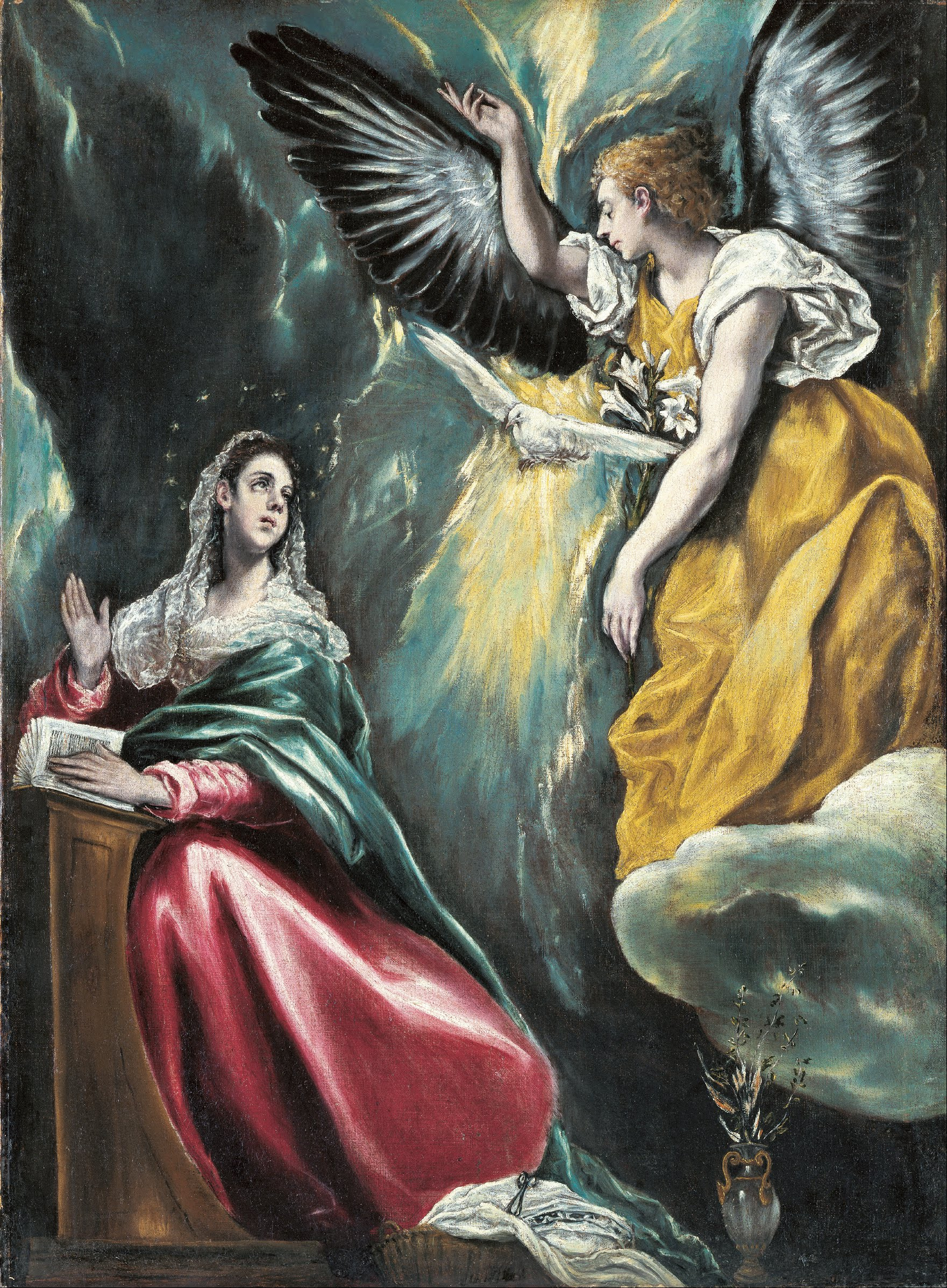 La Anunciación,  El Greco