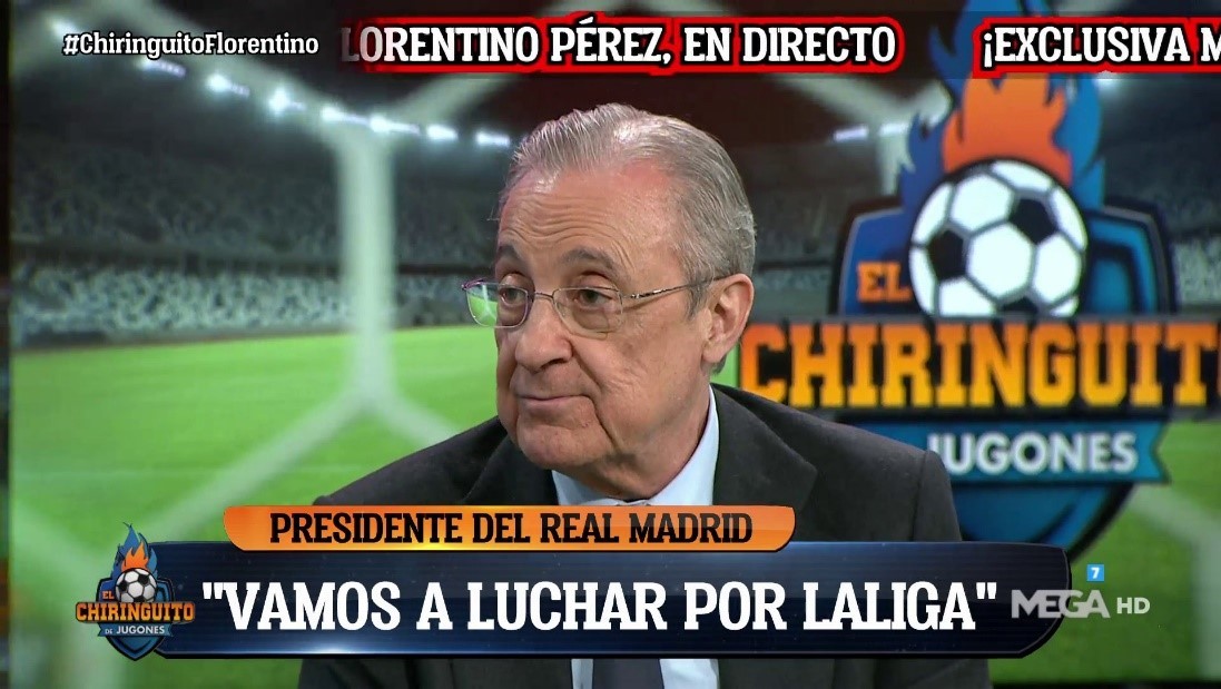 Florentino Pérez en El Chiringuito