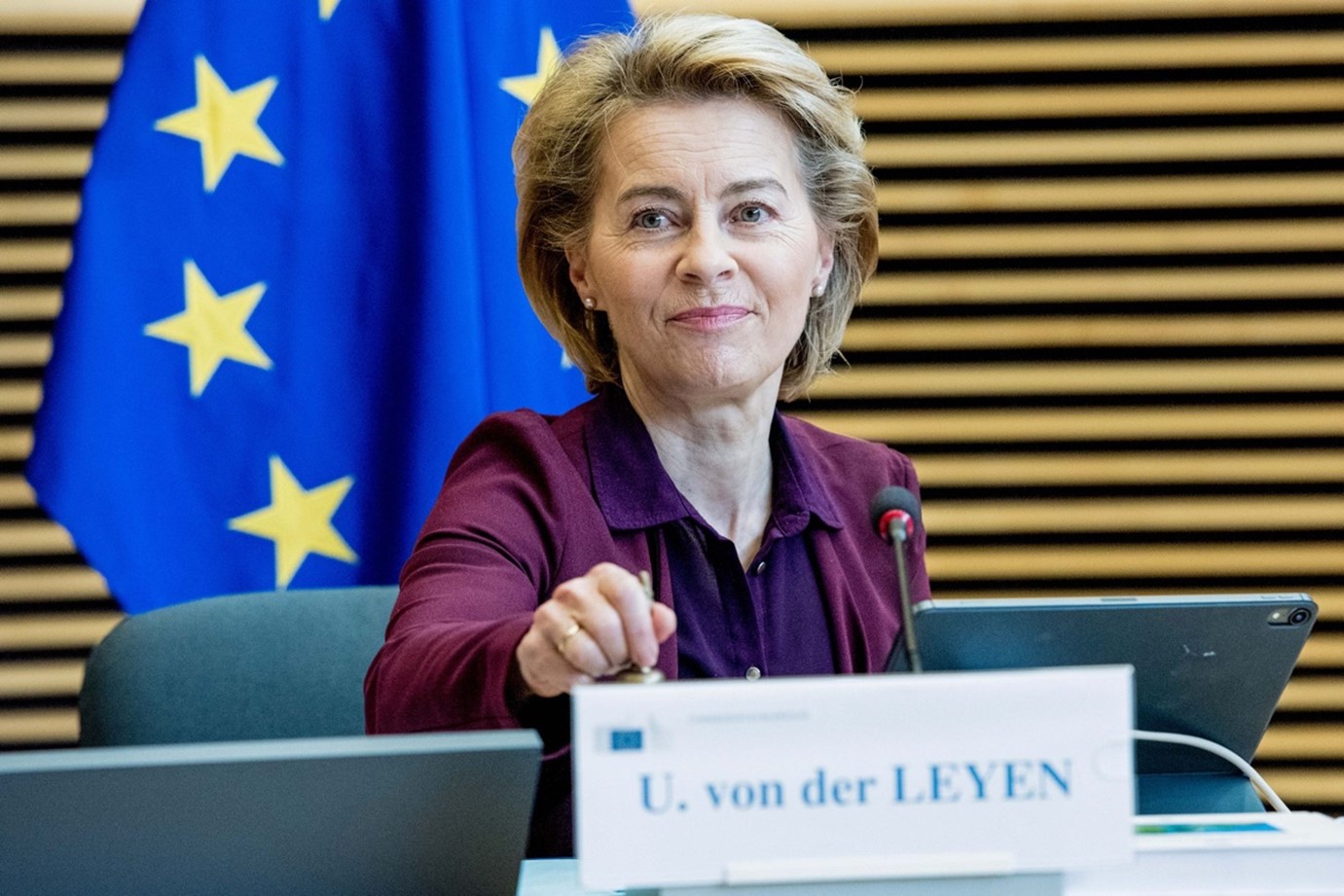 La presidenta de la Comisión Europea, Ursula von der Leyen _ DPA vía EUROPA PRESS