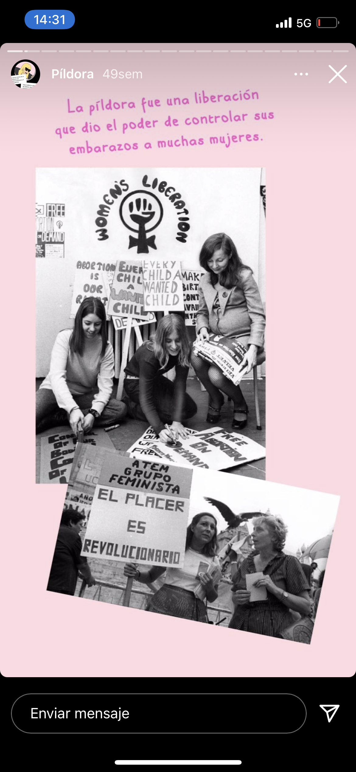 La píldora fue precursora de la 