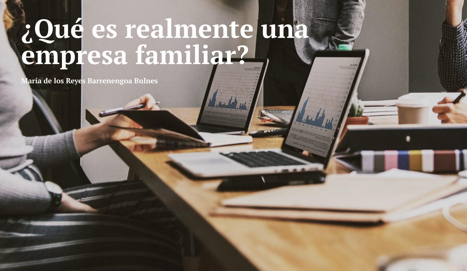 ¿QUÉ ES REALMENTE UNA EMPRESA FAMILIAR? PORTADA